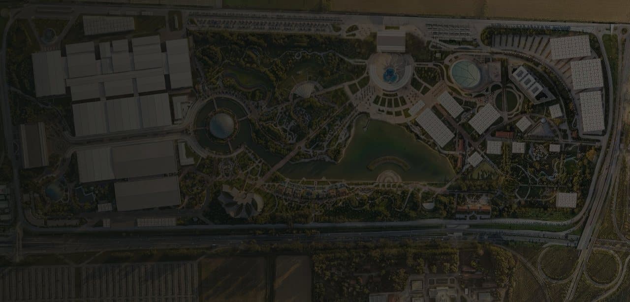 The COP31 site from above